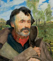 Jacek Malczewski, NIEŚMIERTELNOŚĆ, olej, deska