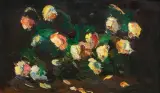 RÓŻE by Włodzimierz Terlikowski, 1928, olej, płótno, sold Dec 2015