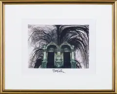 BEZ TYTUŁU by Zdzisław Beksiński, grafika komputerowa, papier, sold Oct 2015