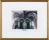 Zdzisław Beksiński, BEZ TYTUŁU, grafika komputerowa, papier