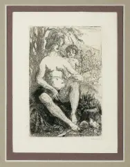 Wenus by Konstanty Brandel, 1912, akwaforta, sucha igła, papier, offered Oct 2015