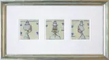 Janusz Głowacki, Kobiety (Tryptyk), 2014, olej, tektura