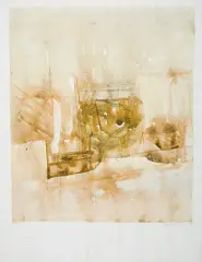 BEZ TYTUŁU by Jerzy Stajuda, akwarela, papier, sold Oct 2015