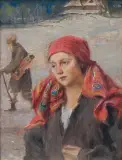 Teodor Axentowicz, DZIEWCZYNA I LIRNIK