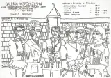 Edward Dwurnik, Plakat wystawy własnej w Galerii Współczesnej,197