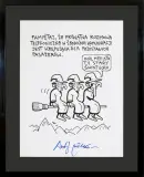 Andrzej Mleczko, Rysunek satyryczny, serigrafia, papier