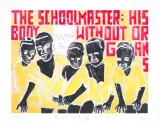 Marek Sobczyk, The Schoolmaster, 2008, serigrafia barwna, papier