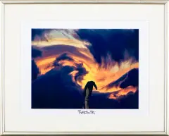 Zdzisław Beksiński, Bez tytułu, grafika komputerowa, papier