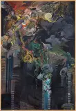 Helena Tchórzewska, IX Symfonia, 1984, olej, płótno
