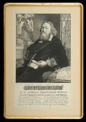 ANDREAS DEONYSZOON WINIUS by Cornelius Visscher, 1650, miedzioryt, papier, offered Jul 2015