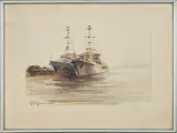Henryk Baranowski, Trałowce w porcie