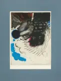 Michał Braniewski, Podpora, 1977, akwaforta, akwatinta barwna, papier