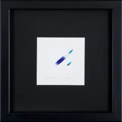 Jerzy Grabowski, Szkice do transcendencji 9, 1986, linoryt, druk wypukły suchy, papier