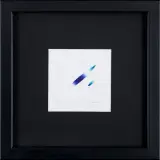 Jerzy Grabowski, Szkice do transcendencji 9, 1986, linoryt, druk wypukły suchy, papier