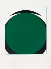 Jerzy Kałucki, Togo, 1993, serigrafia barwna, karton