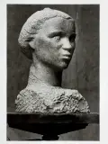Eustachy Kossakowski, Fotografia rzeźby Augusta Zamoyskiego (głowa), fotografia czarno-biała