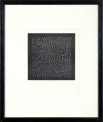 Andrzej Smoczyński, Dalej, dalej, przyjacielu, 1989, linoryt, papier