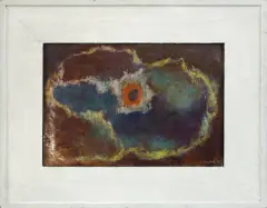 Jerzy Wolff, Rokoko, 1970, olej, płótno