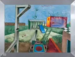 Zbigniew Makowski, NON SATURATUR OCULUS VISU, 1972, gwasz, akwarela, papier