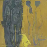 POKÓJ Z BALKONEM II by Jarosław Kawiorski, 1987, olej, płótno, offered Jun 2015