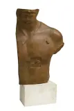 ASKLEPIOS by Igor Mitoraj, 1988, brąz patynowany, kamień, sold Jun 2015