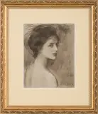 Teodor Axentowicz, PORTRET MŁODEJ KOBIETY