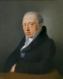 PORTRET MĘŻCZYZNY W CIEMNYM PŁASZCZU by Carl Johann Friedrich Kreul, pastel, pergamin, offered Jun 2015
