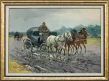Czesław (I. Zygmuntowicz) Wasilewski, POWÓZ Z CZWÓRKĄ KONI