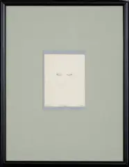 Erna Rosenstein, Oczy, 1992, ołówek, papier
