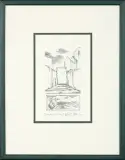 Z Cyklad IV by Maria Okołów-Podhorska, akwaforta, papier, sold Apr 2015