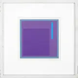 Henryk Stażewski, Kompozycja abstrakcyjna, 1980, serigrafia barwna, papier