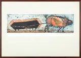 Jacek Sroka, 1982, 1983-85, akwaforta, akwatinta barwna, papier
