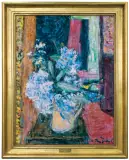 HIACYNTY by Hanna Rudzka-Cybisowa, 1980, olej, płótno, sold Mar 2015