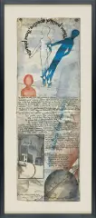 Zbigniew Makowski, FANTOM, 1985, tusz pióro, akwarela, papier