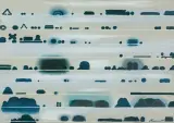 Jan Tarasin, BEZ TYTUŁU, 1995, pastel, gwasz, papier