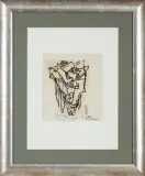 Tadeusz Kantor, Bez tytułu, 1964, flamaster, collage, papier