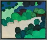 Pejzaż by Tadeusz Dominiku, 1994, olej, płótno, sold Mar 2015