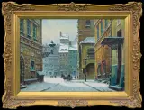 RYNEK STAREGO MIASTA by Władysław Chmieliński, olej, płótno, sold Mar 2015