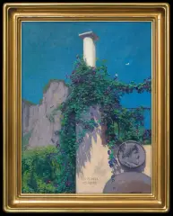 Edward Okuń, PER ASPERA AD ASTRA 1938, olej, płótno
