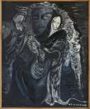 Włodzimierz Dawidowicz, Wizja, 1993-1995, olej, płótno