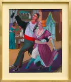 Idziemy w tango by Jacek Pałucha, 2014, olej, płótno, offered Mar 2015