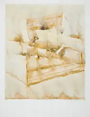 Bez tytułu by Jerzy Stajuda, akwarela, papier żeberkowy, sold Feb 2015