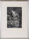 Antoni Kowalski, Dla Jana, 1984, akwaforta, papier kremowy