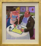 Jacek Pałucha, W restauracji