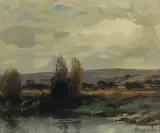 Roman Kochanowski, PEJZAŻ. NAD WODĄ