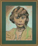 Stanisław Ignacy Witkiewicz, PORTRET MARII SUCHOŃ, 23 IV 1930