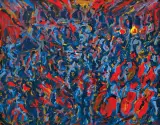 ALSO SPRACH ZARATHUSTRA... by Edward Dwurnik, 1998, akryl, płótno, offered Dec 2014