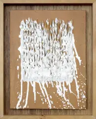 BEZ TYTUŁU, pocz. lat 90. XX w by Andrzej Szewczyk, technika mieszana, sold Dec 2014