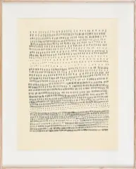BEZ TYTUŁU by Andrzej Szewczyk, 1976, tusz pióro, karton, sold Dec 2014