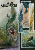 Daniel Grzeszkiewicz, Międzybycie, 2005, akryl, ekolina, tempera, collage, papier